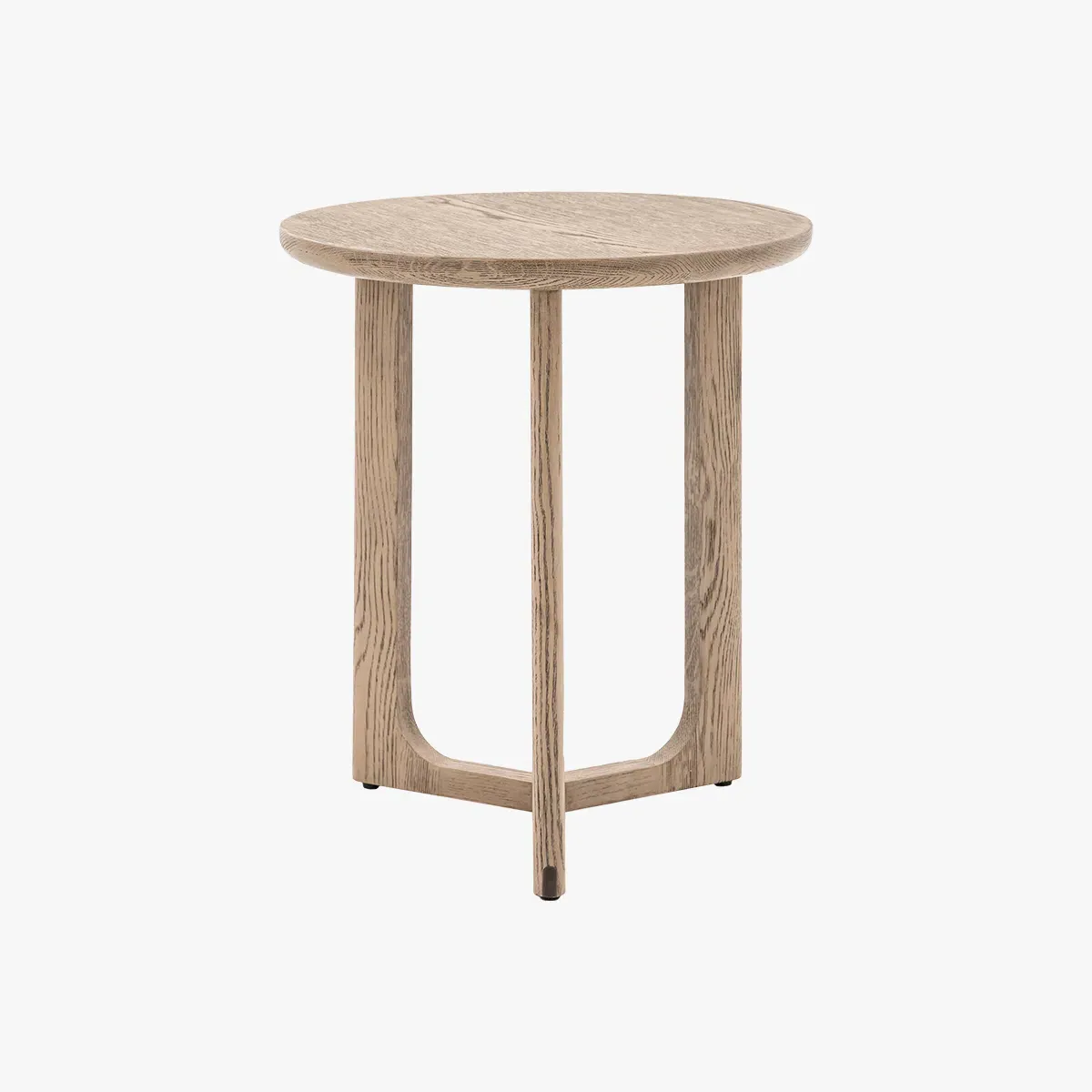 Side Table - Smoked, Oak Wood