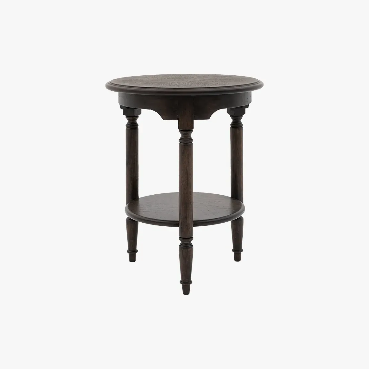 Side Table with Shelf - Coffee, Mindy Wood image