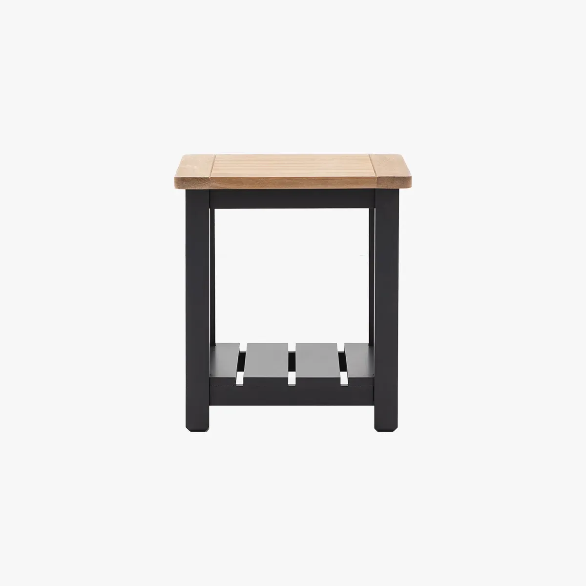 Side Table with Storage - Meteor, Oak image
