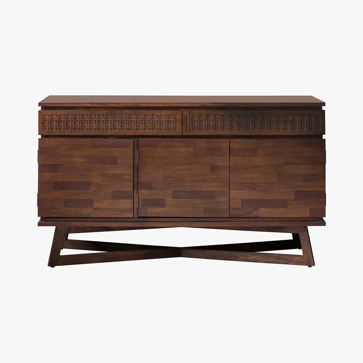 Sideboard with Storage - Natural, Wood