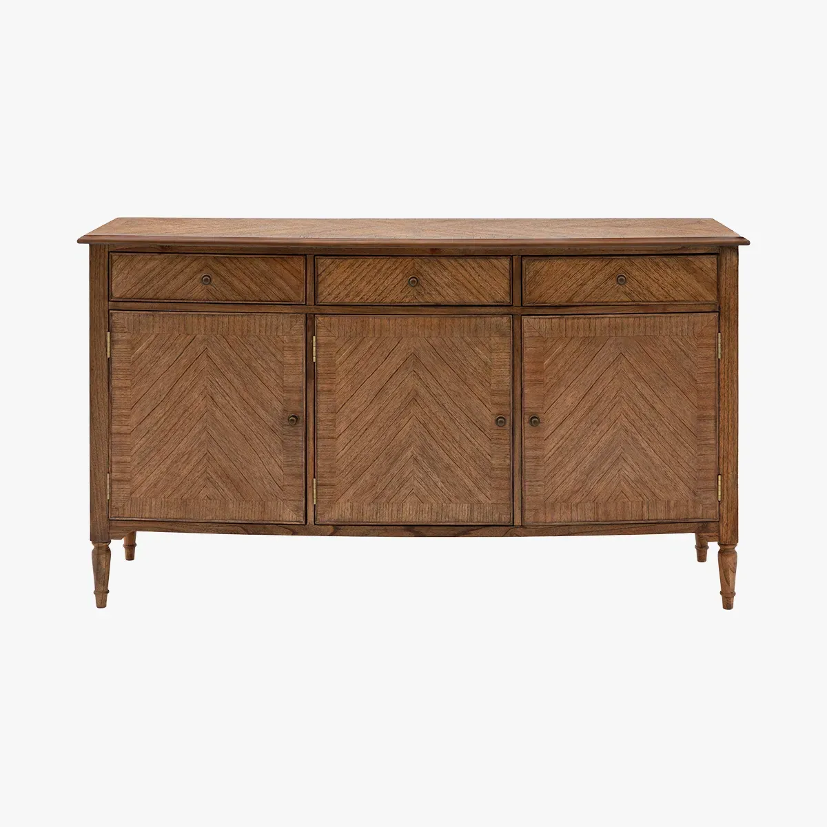 Sideboard with Turned Legs - Natural, Mindy Wood