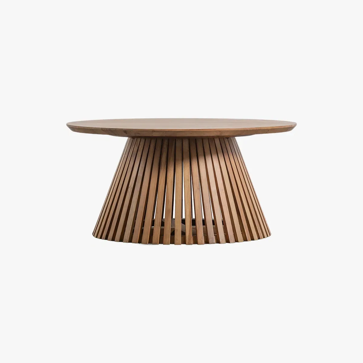 Slatted Coffee Table - Acacia Wood