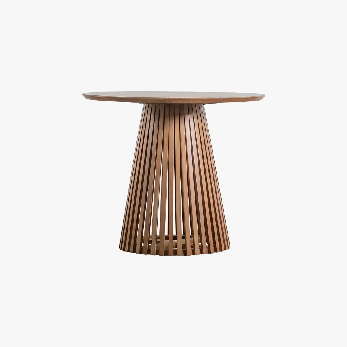 Slatted Dining Table - Acacia Wood