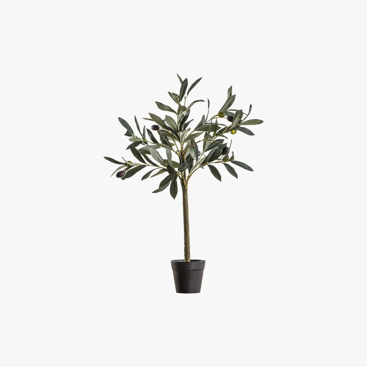 Small Faux Olive Tree - Green image