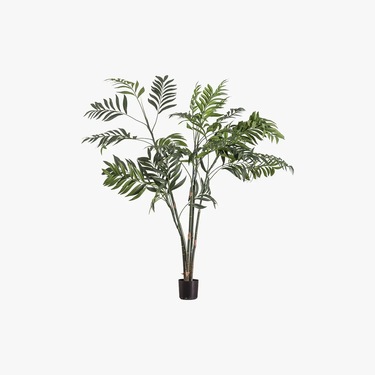 Small Faux Palm Tree - Green image