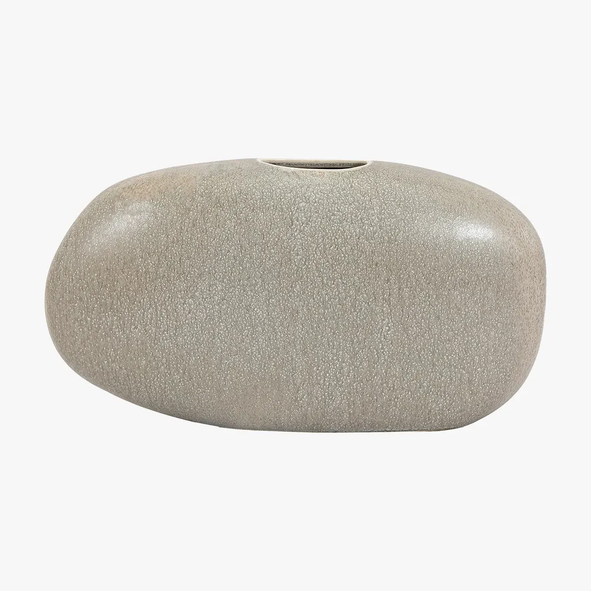 Small Pebble Vase - Natural Finish image