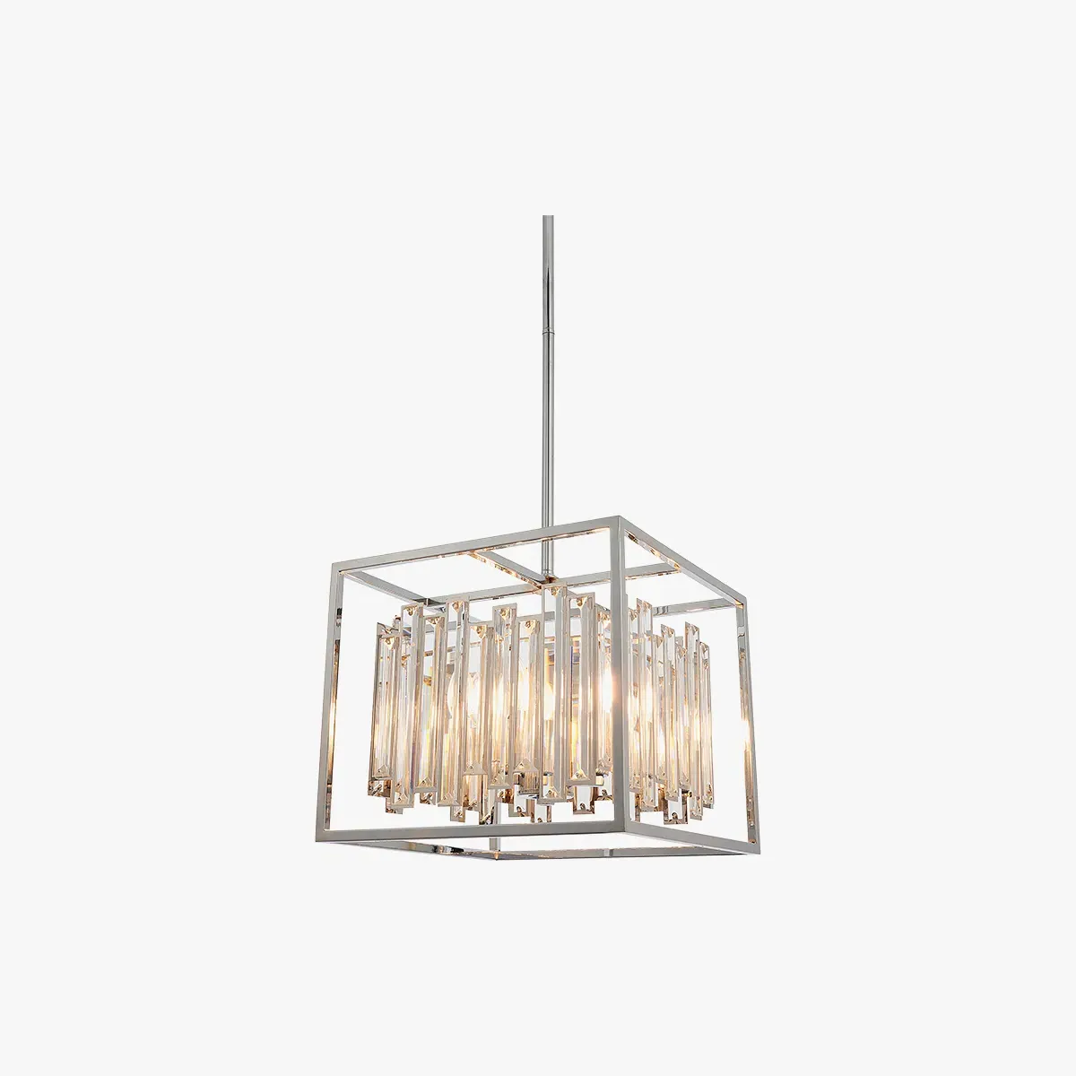 Small Pendant Light - Silver, Crystal image