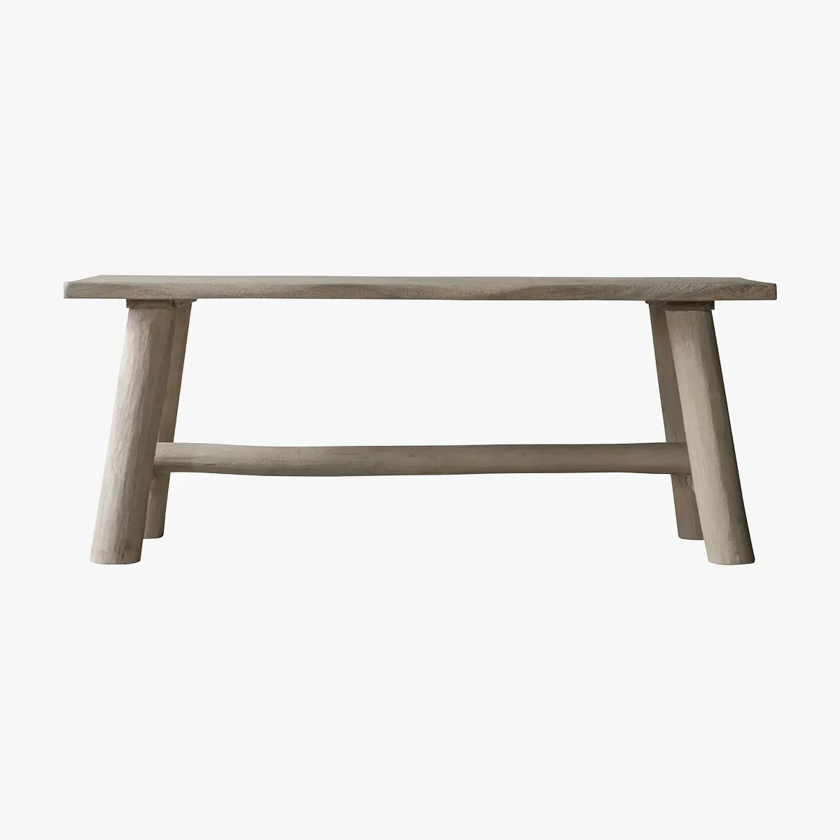 Small Rustic Bench - Natural, Wood image