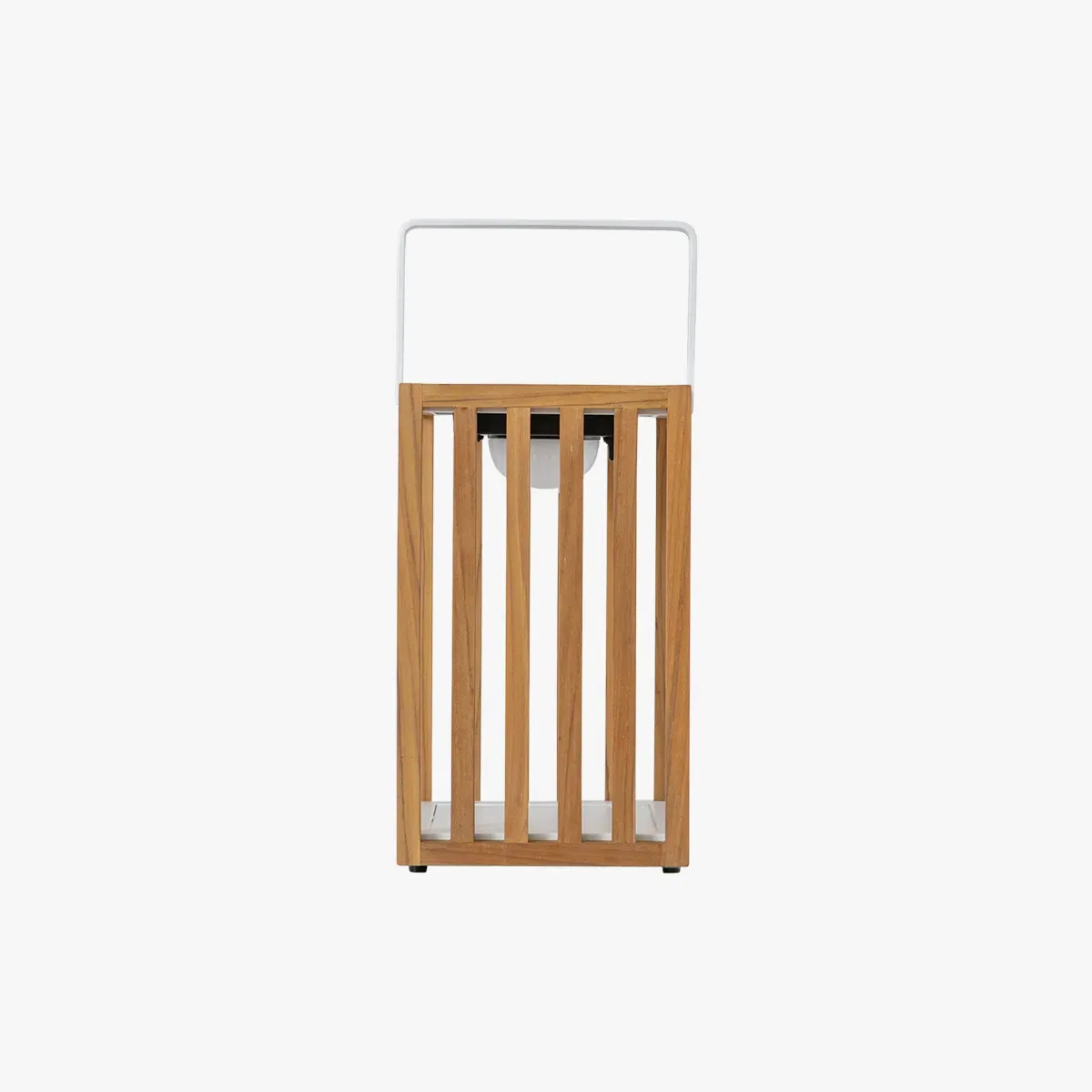 Small Solar Lamp - Teak, Aluminium image
