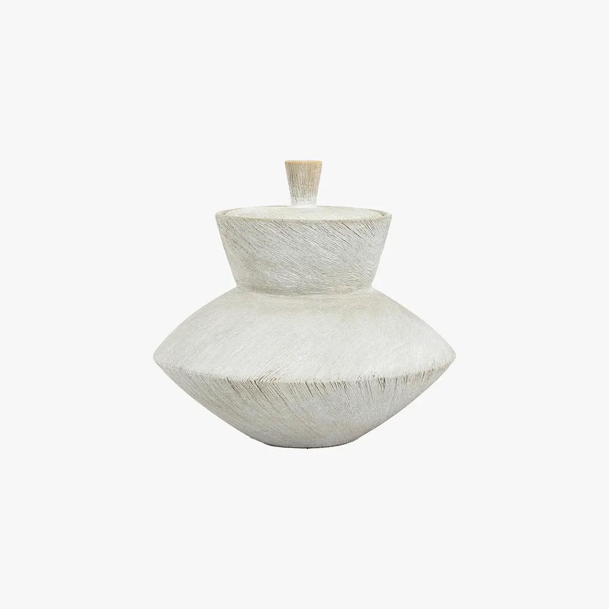 Small Storage Jar - Pebble, Textured image