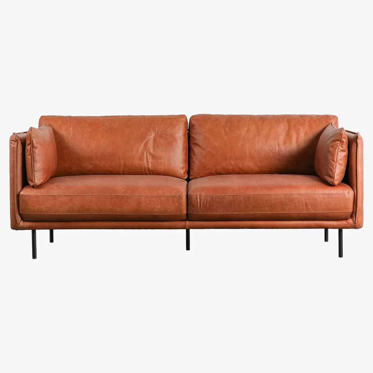 Sofa - Brown, Leather image