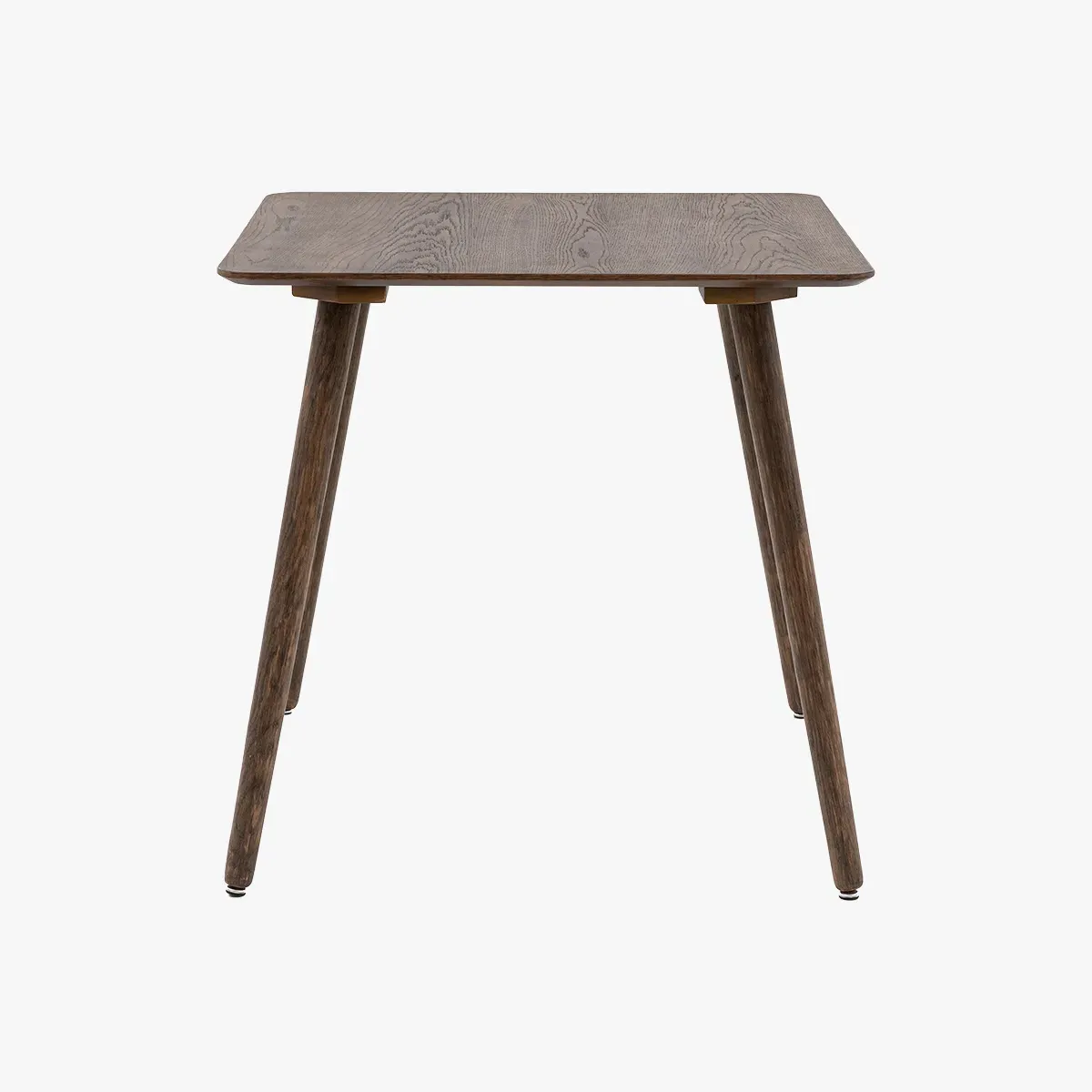 Square Dining Table - Smoked, Oak Veneer image