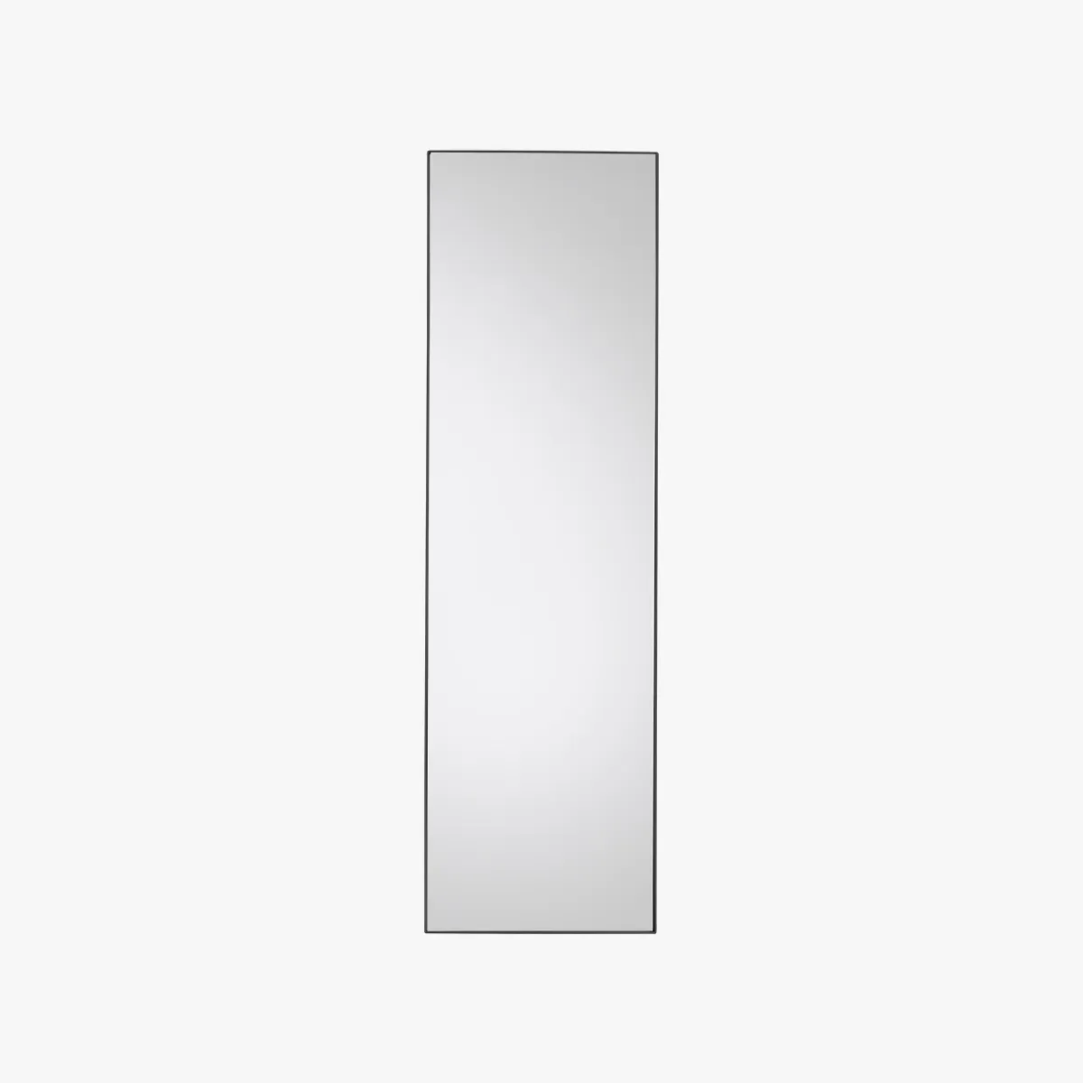 Standing Mirror with Slim Frame - Black image