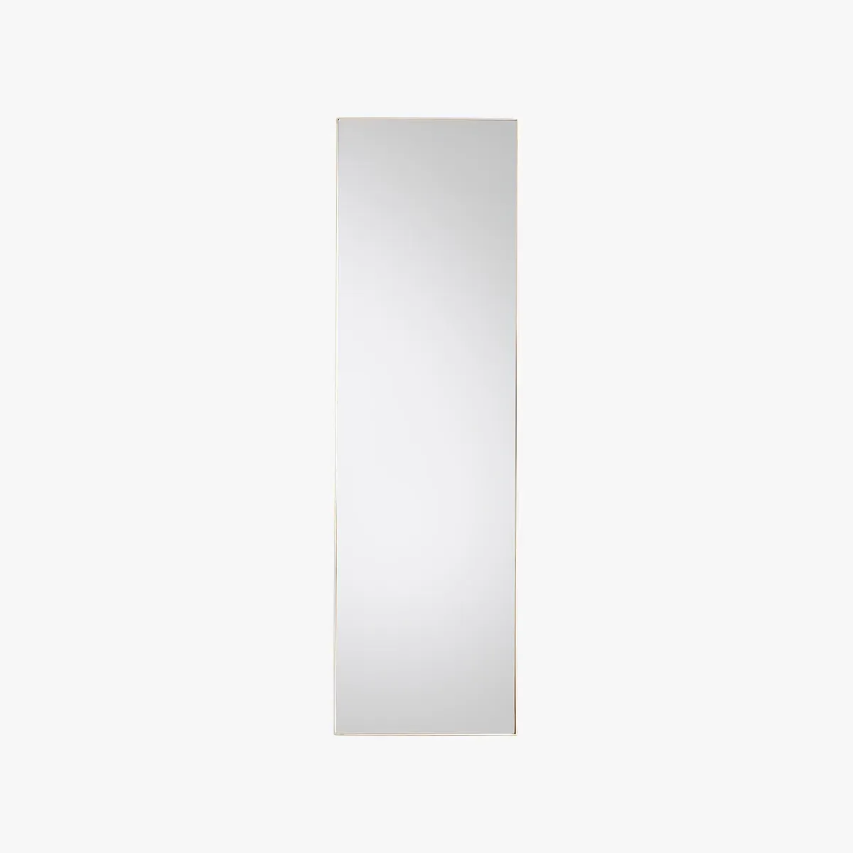 Standing Mirror with Slim Frame - Champagne