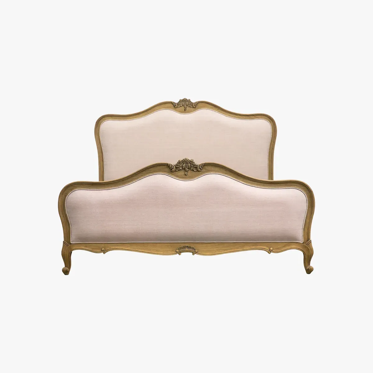 Super King Bed Frame - Natural, Mindy Ash Wood