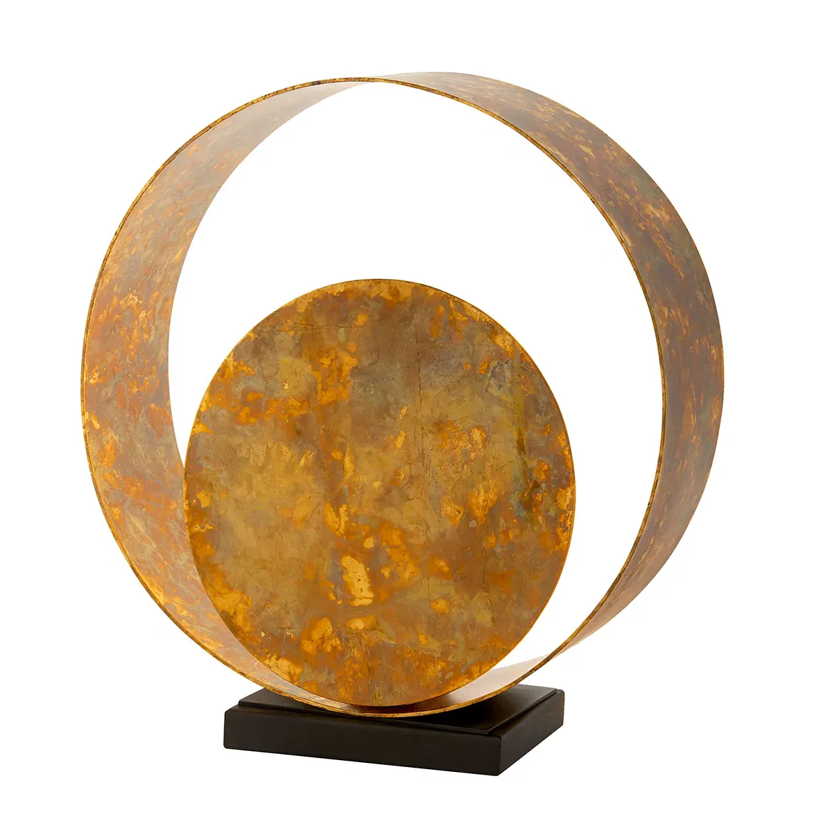 Table Lamp Industrial Design - Gold Patina image