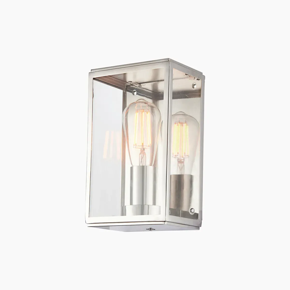 Wall Lamp Retro Style - Silver, Metal image