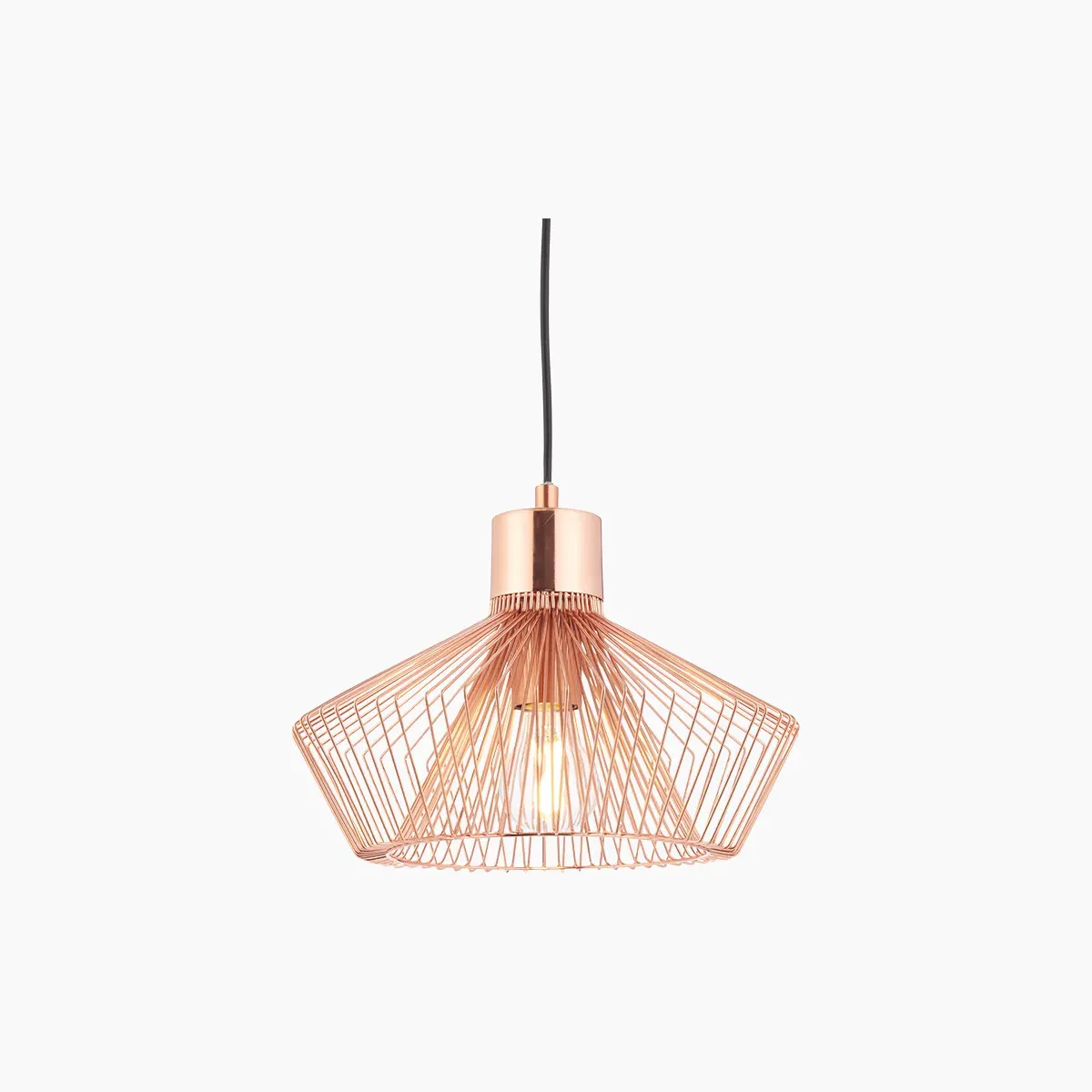 Webbed Pendant Light - Copper, Metal image