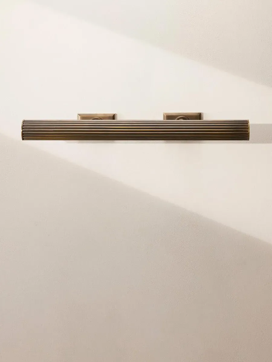 24-Inch Picture Light - Aged Brass image