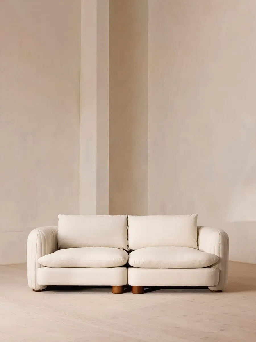 3-Seater Modular Sofa - Bisque, Linen