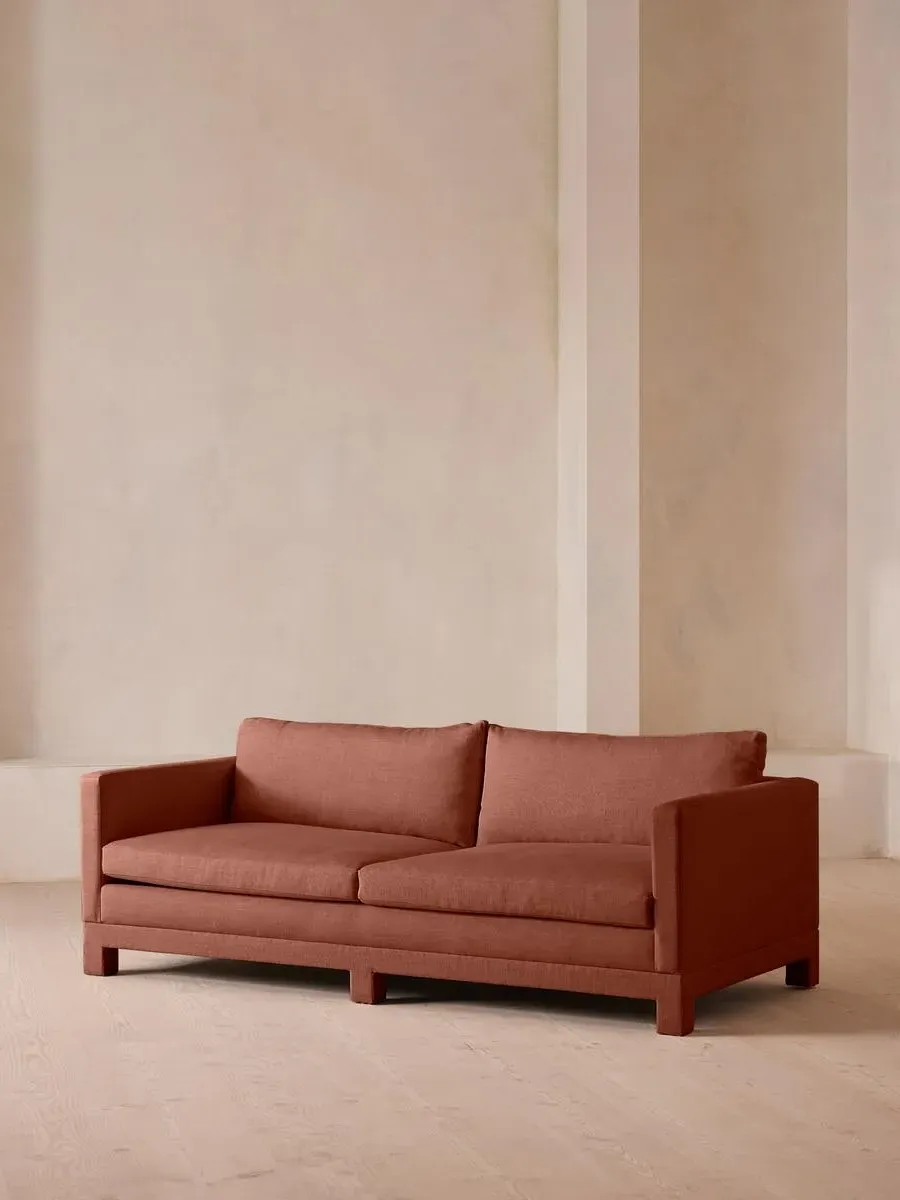 3-Seater Sofa with Deep Seat - Sienna, Linen