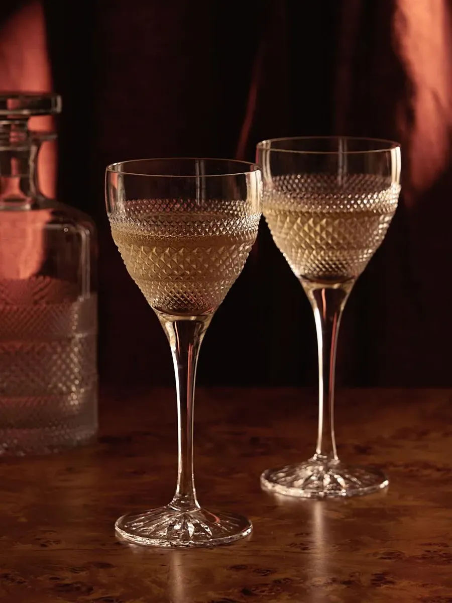 4-Piece White Wine Glass Set - Clear, Crystal