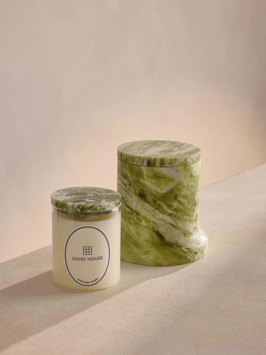 Candle & Refill Bundle - Jade, Marble image