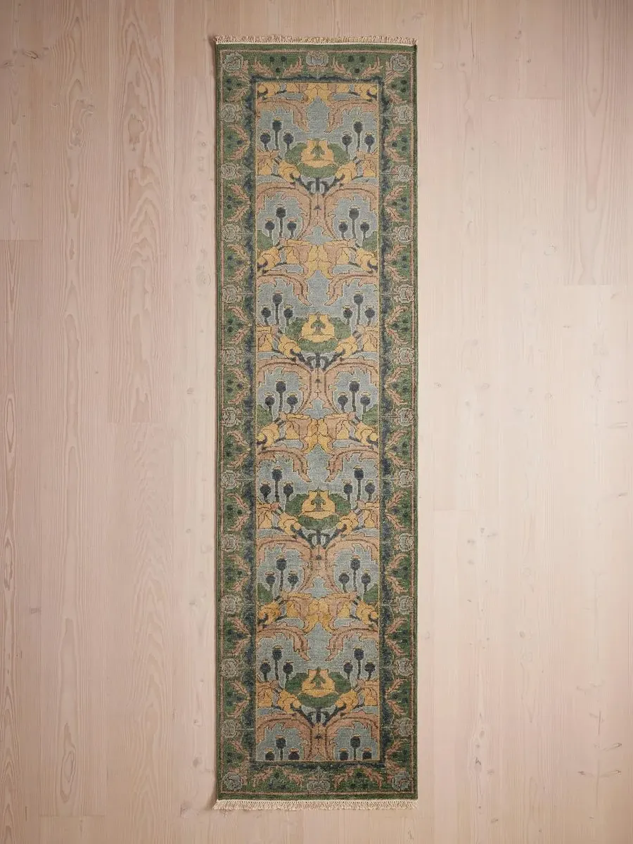 Catherine Runner - Navy, Wool image