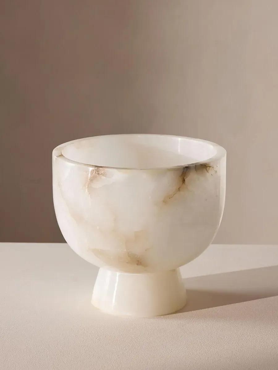Champagne Bowl - Alabaster image