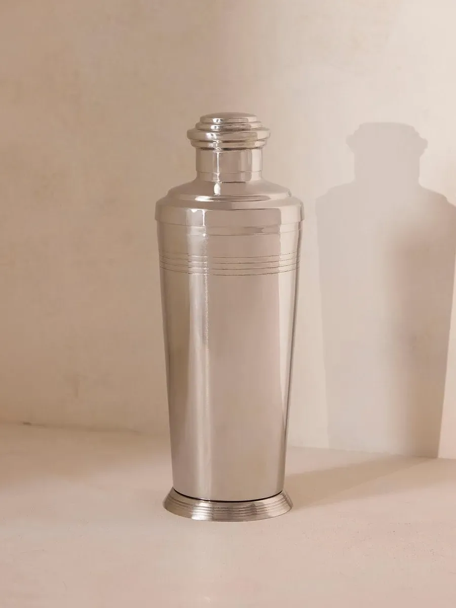 Cocktail Shaker with Step Edge - Steel image
