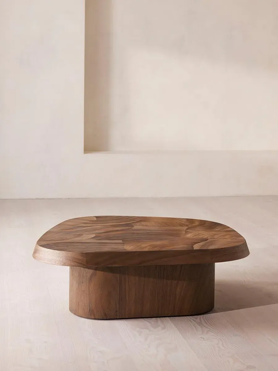 Coffee Table with Organic Top - Natural, Wood