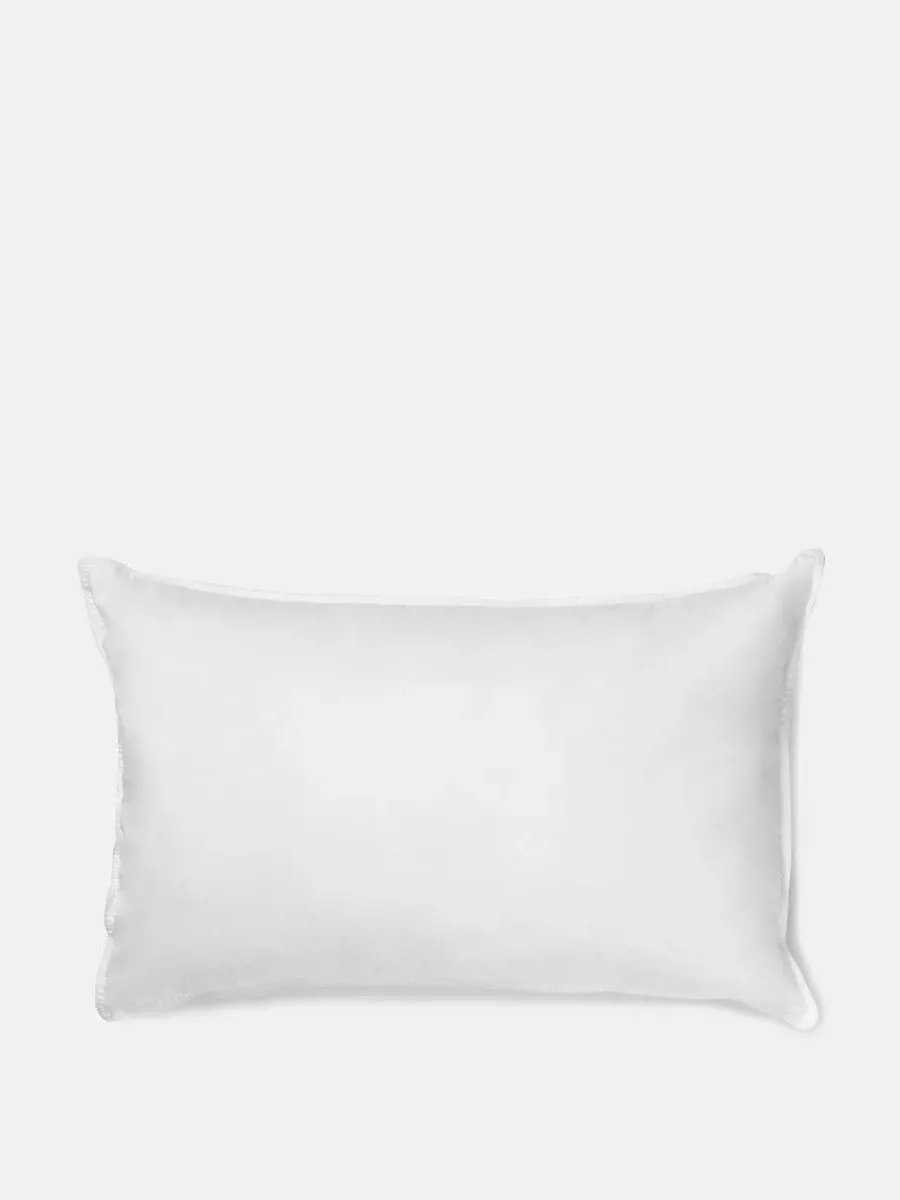 Firm Pillow with Microfibre Fill - Cotton image