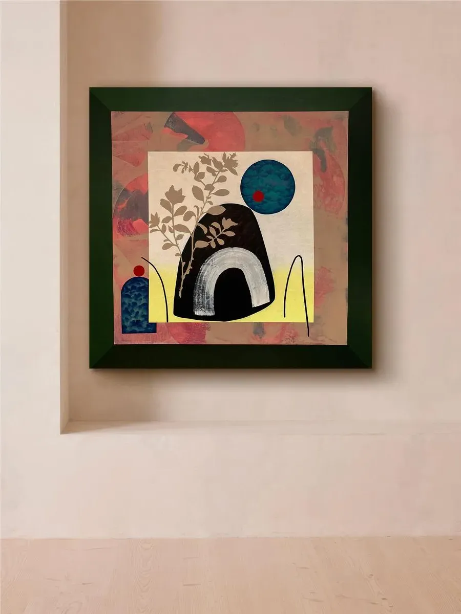 Large Abstract Oil Painting - Canvas image
