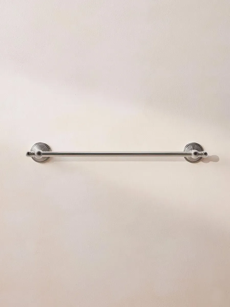 Large Towel Rack - Nickel