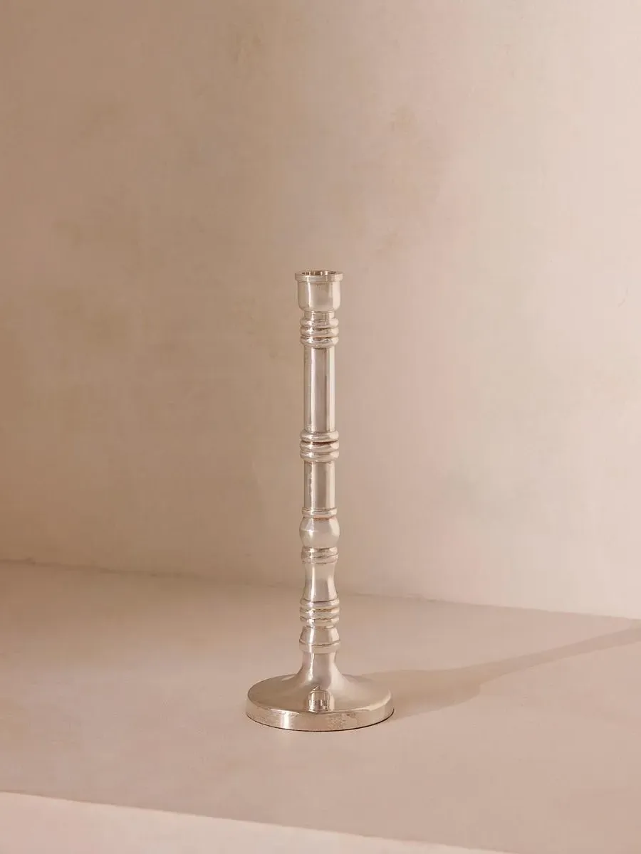 Medium Candleholder - Silver, Stainless Steel image