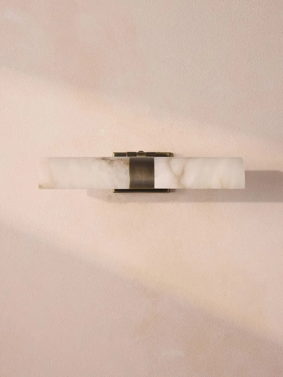 Picture Light with Adjustable Head - Brass image