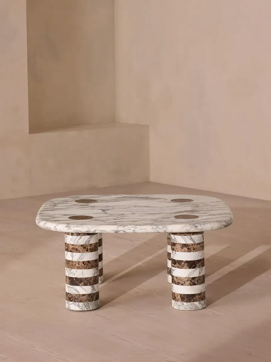Round Coffee Table - Marble image