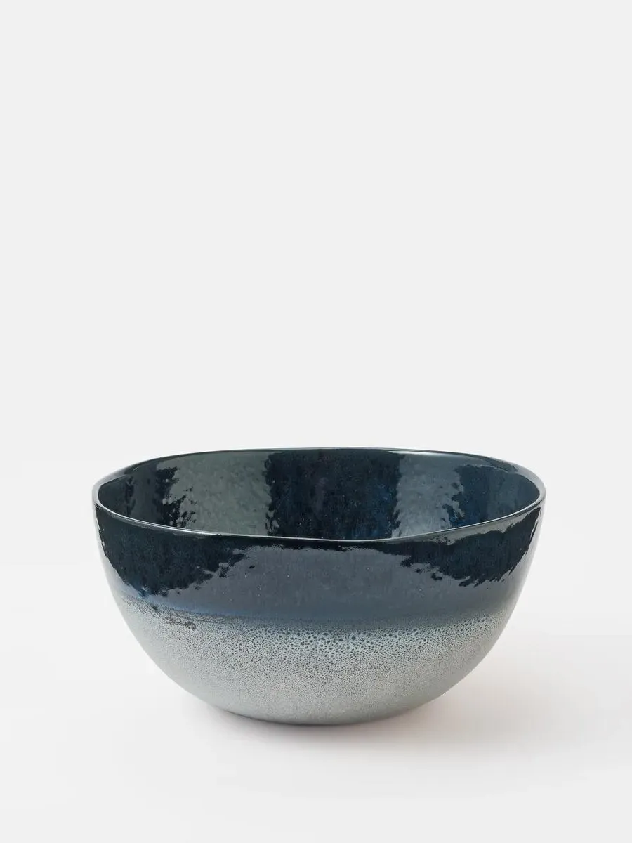 Serving Bowl - Blue, Stoneware image