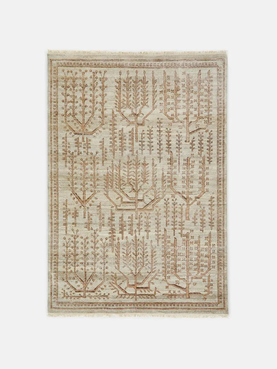 Swatch Hand-Knotted Rug - Neutral, Wool image