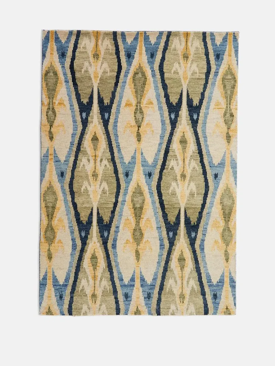 Swatch Rug Sample - Blue, Wool image