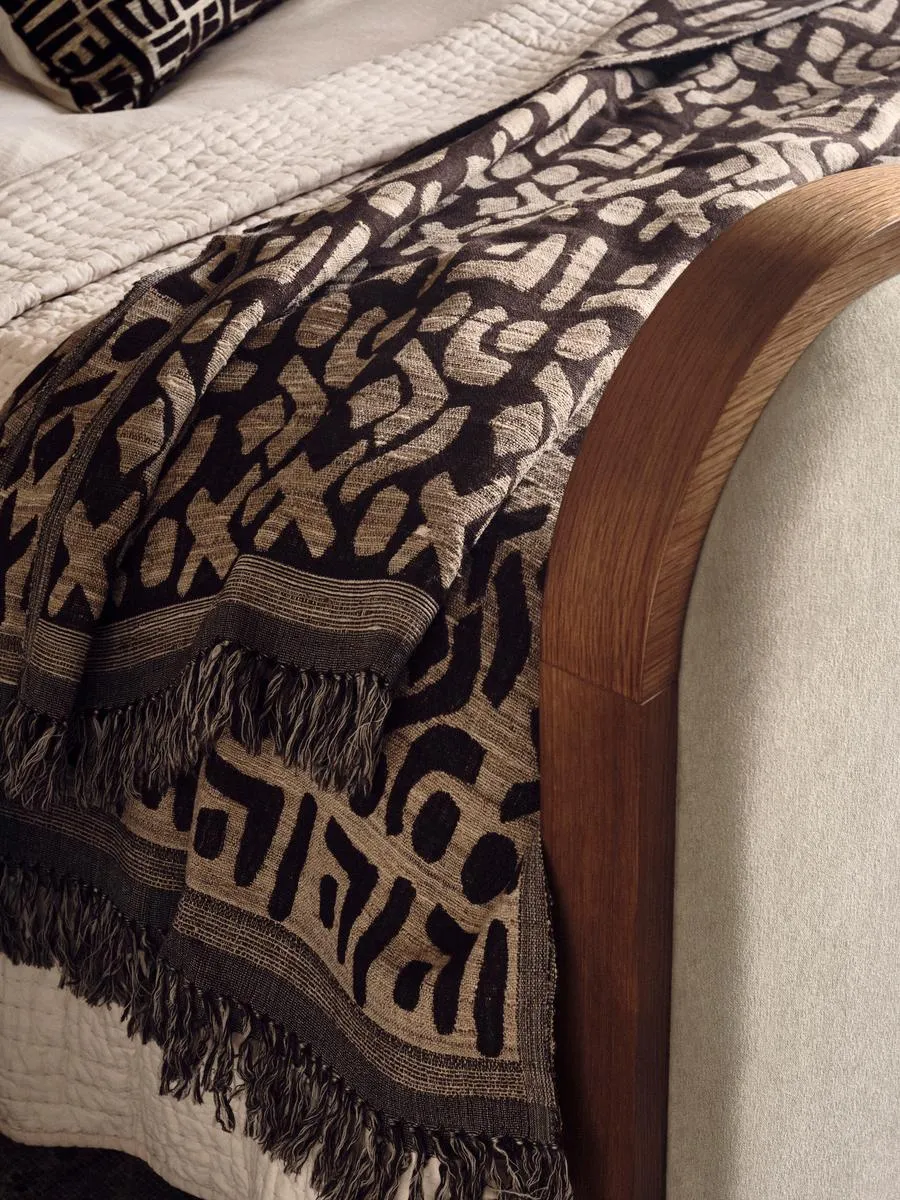Veda Throw Blanket - Tussar Silk image
