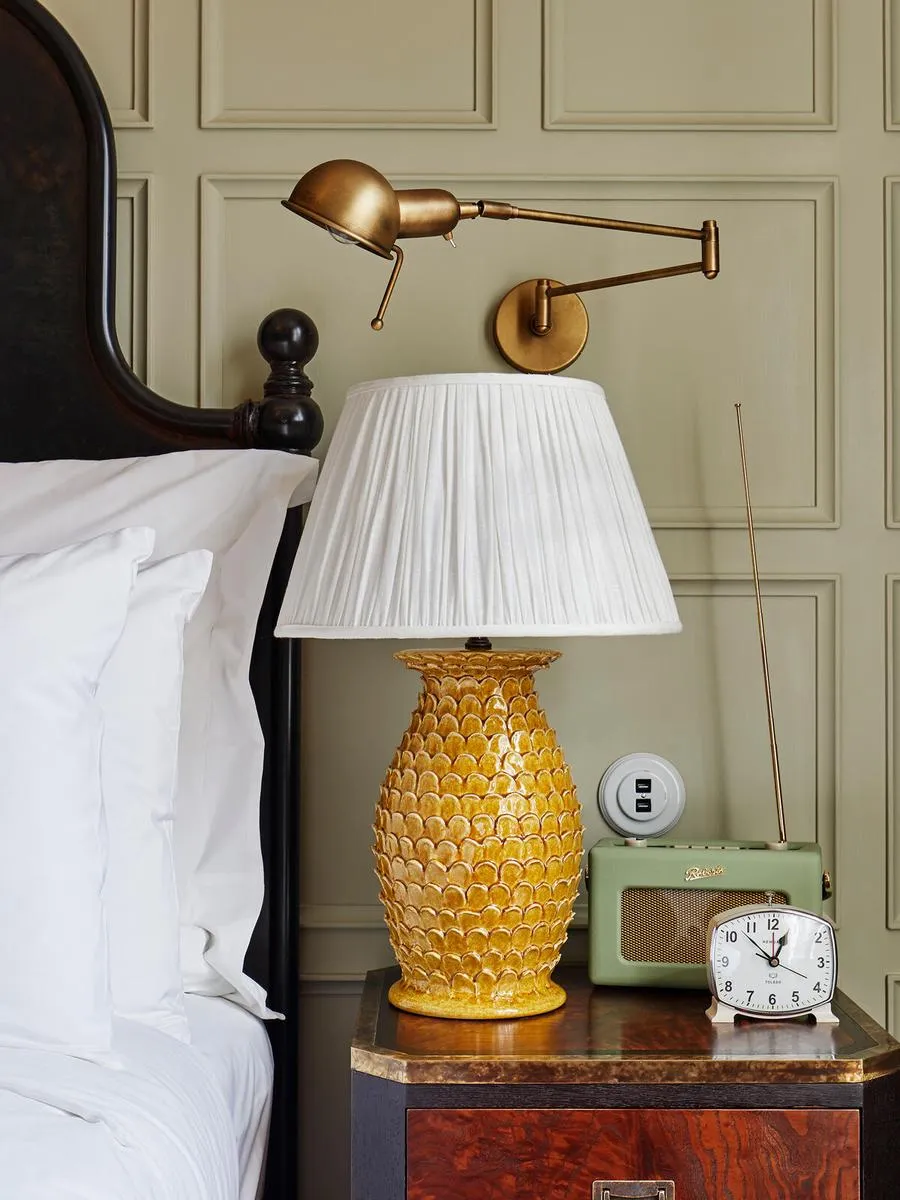 Wall Light with Adjustable Arm - Antique Brass image