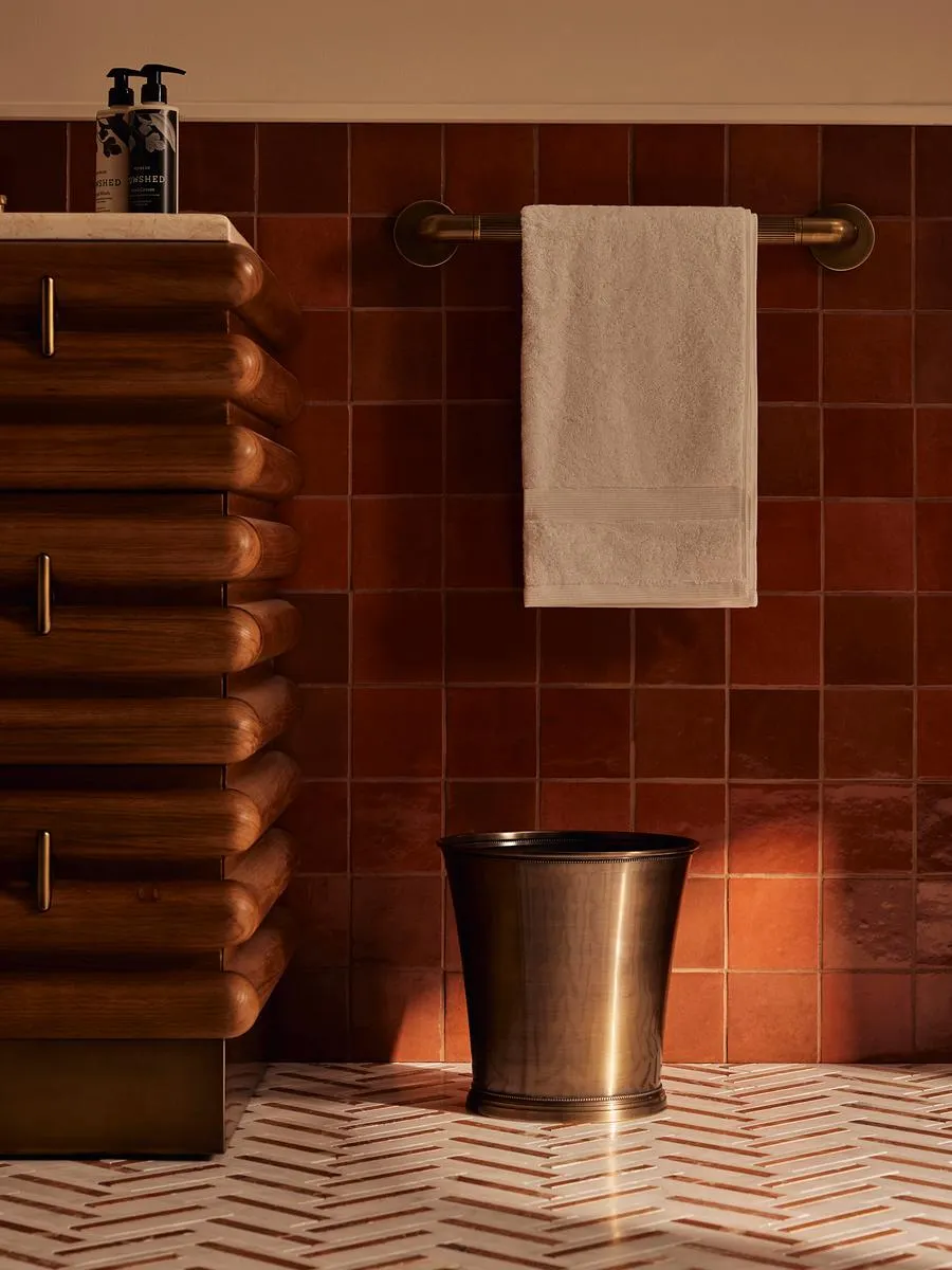 Waste Bin - Brass