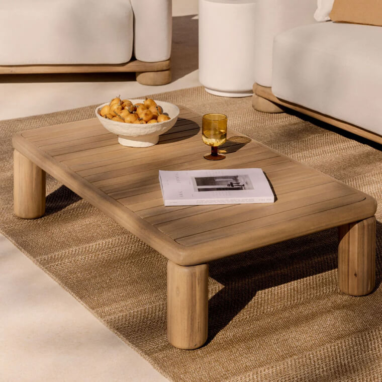 Ioanis Rectangular Garden Coffee Table