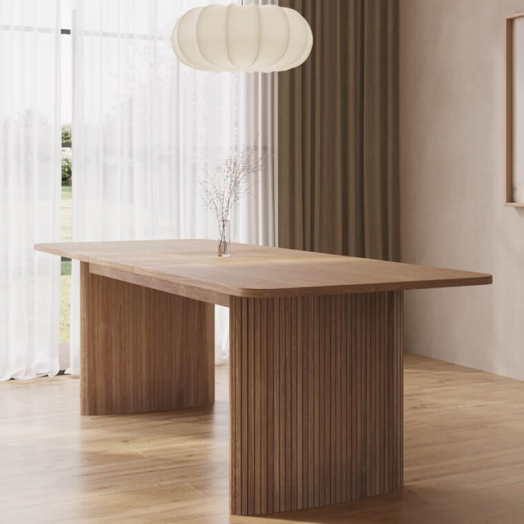 Jarel Light Oak Extendable lifestyle