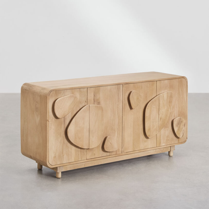 joel mango wood sideboard