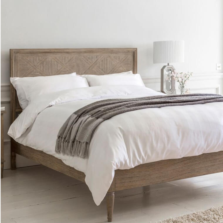 Juno King Bed Frame in room