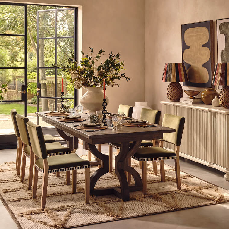 Kaishu Extendable Dining Table lifestyle