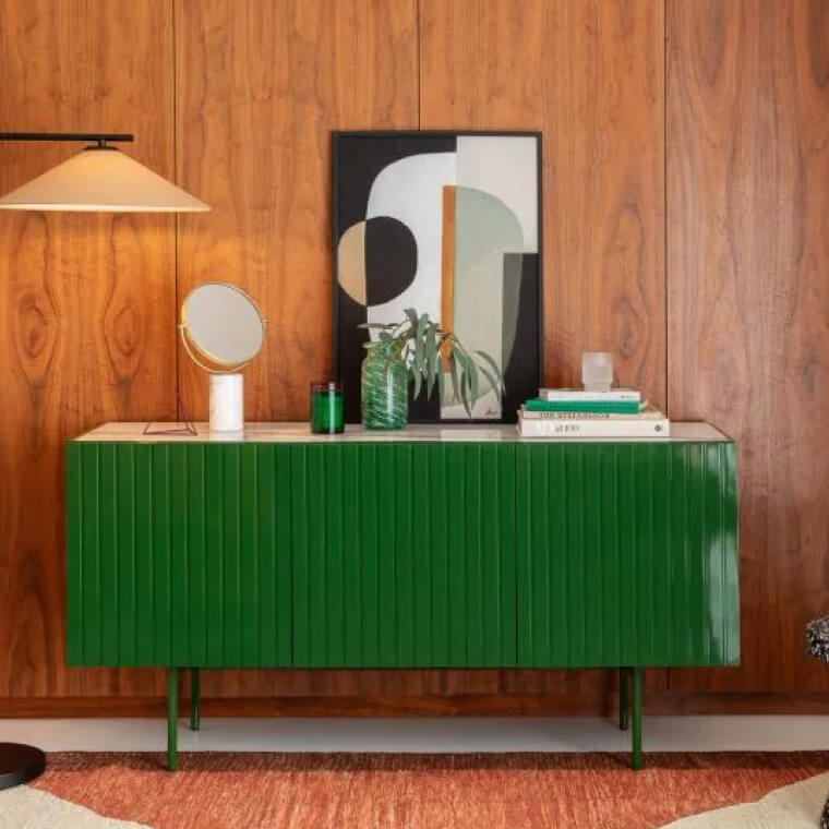 riga high gloss sideboard