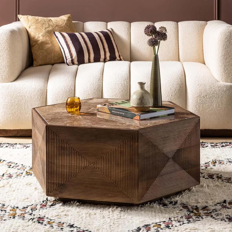 Emperor Marble Coffee Table